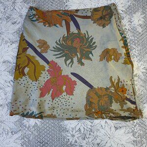 NWOT Nasty Gal Floral Skirt, Size 4